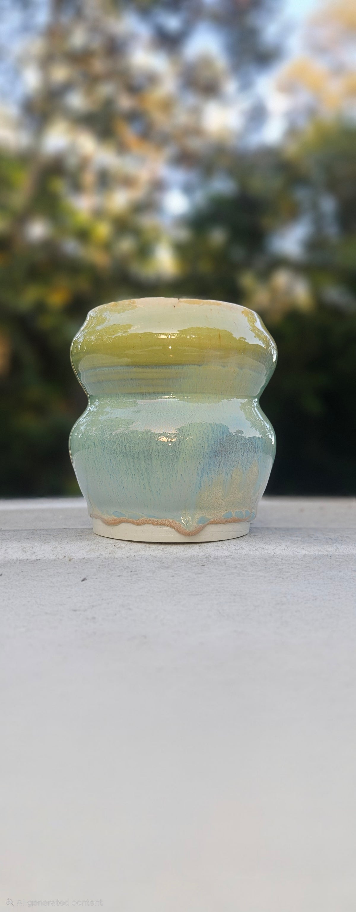 Bubble Vase in White