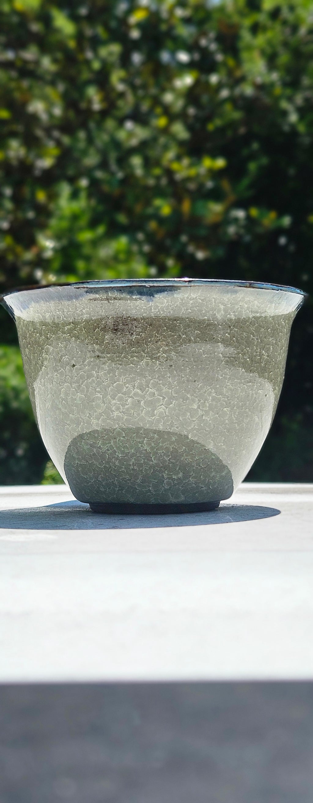 Mottled Cup Vase