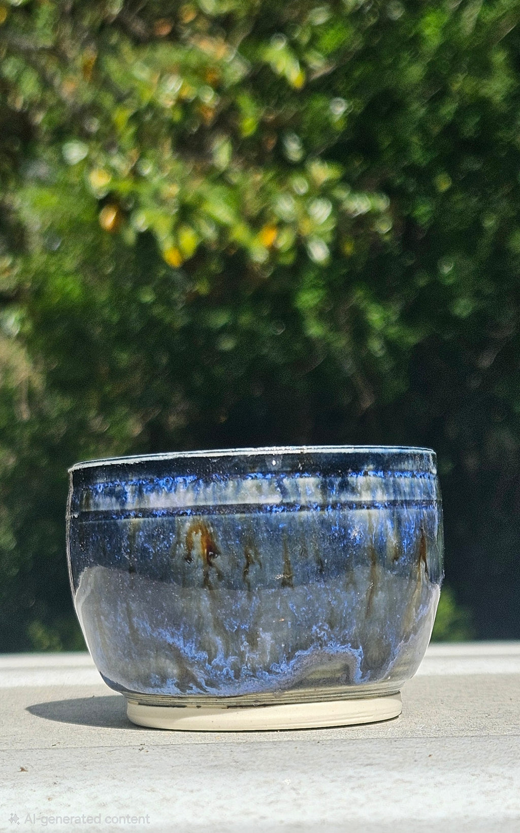 Small Dish in Blue