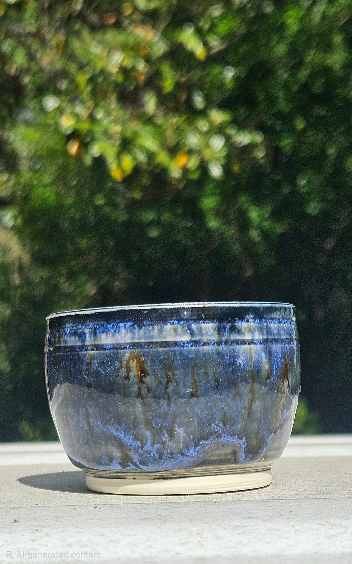 Small Dish in Blue
