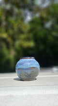 Moon Jar in Blue-Gray