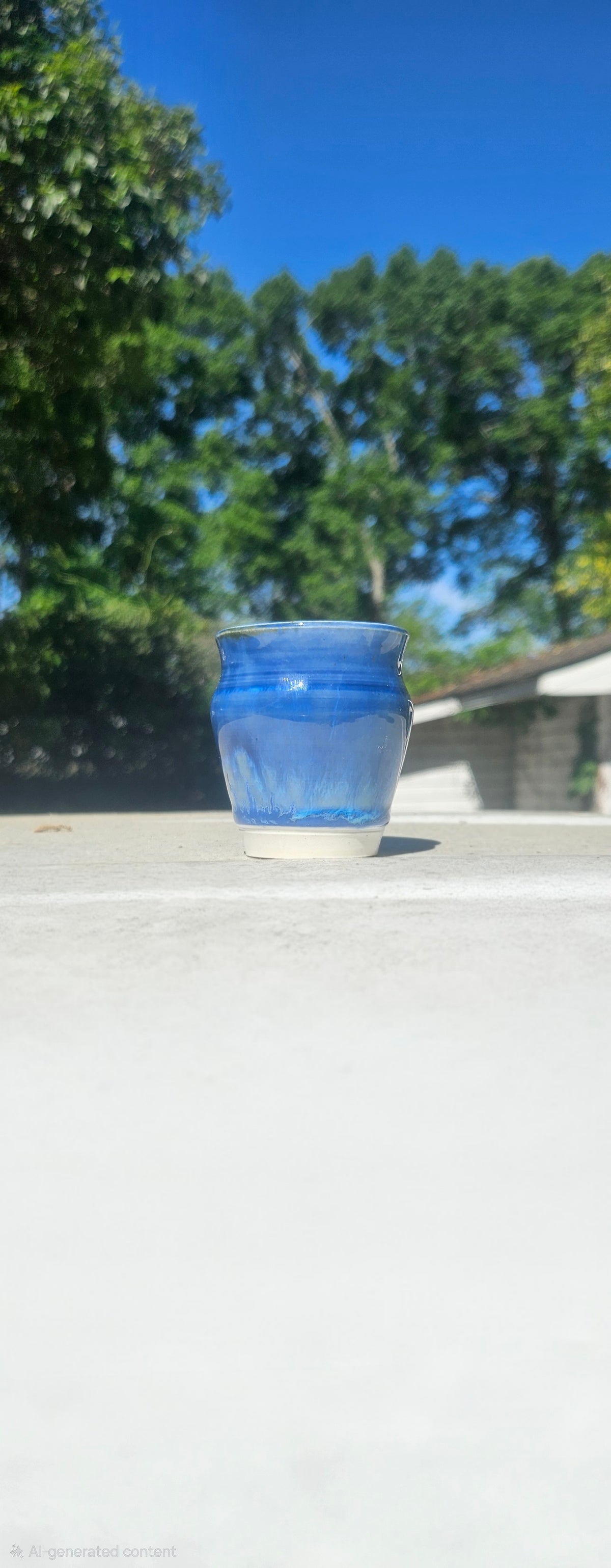 Mini Vase in Blue