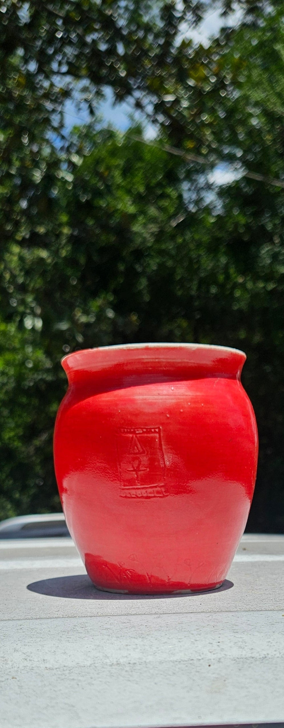 Vase in Red